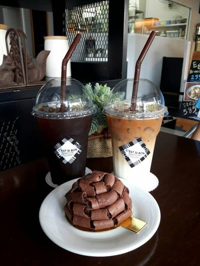 เมนูของร้าน C'est si bon