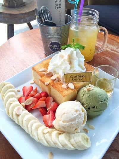 เมนูของร้าน Coffee Brick