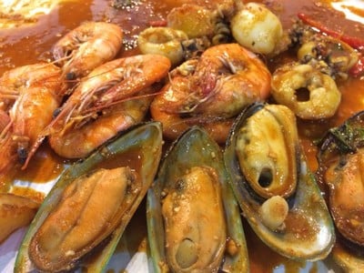 Combo Mixed Seafood set ตัวซอส Signature