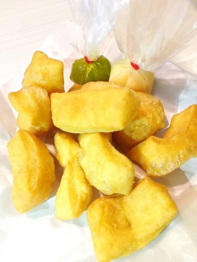 เมนูของร้าน โกชัยปาท่องโก๋