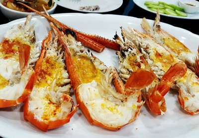กุ้งแม่น้ำเผา