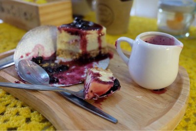 ชีสเค้กบลูเบอร์รี่