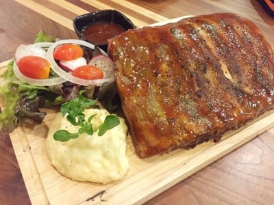 เมนูของร้าน บ้านสวนนารา