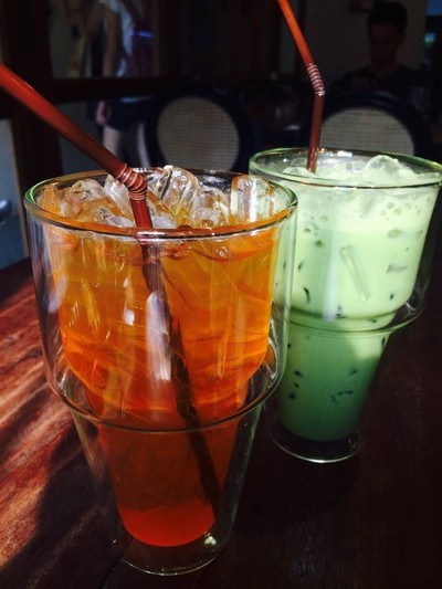 ชาชงเย็น และชาเขียวเย็น