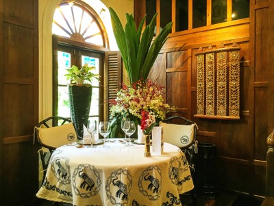 บรรยากาศ Blue Elephant Cooking School and Restaurant สาทรใต้