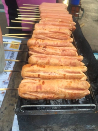 ไส้กรอกปิ้ง