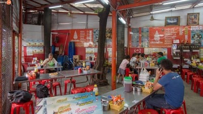 บรรยากาศ เล่าซา (คลองเตย) ก๋วยเตี๋ยวลูกชิ้นปลา คลองเตย