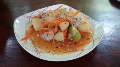 ตำผลไม้