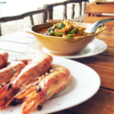 แกงป่าปลาเห็ดโคน