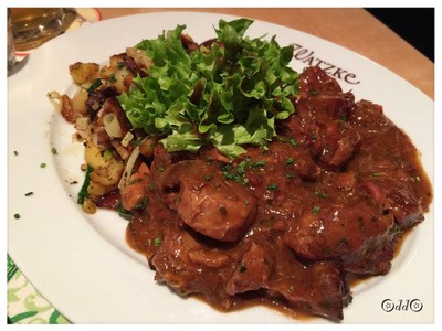 Geraeucherter Haxenfleisxh