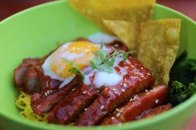 เมนูของร้าน ซุปกระดูกเเม่โจ้ ม.เเม่โจ้