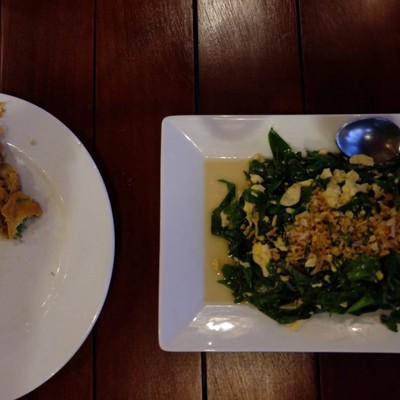 ใบเหลียงผัดไข่