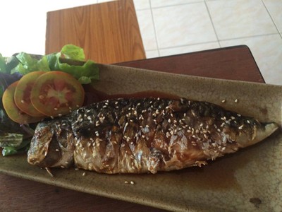ปลาซะบะย่างซีอิ้ว