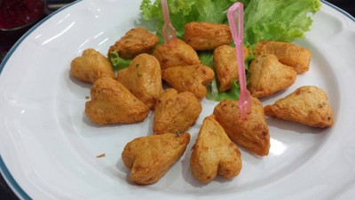 ทอดมันปลารุปหัวใจ
