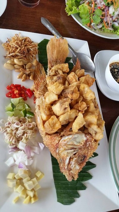 เมี่ยงปลาทับทิม