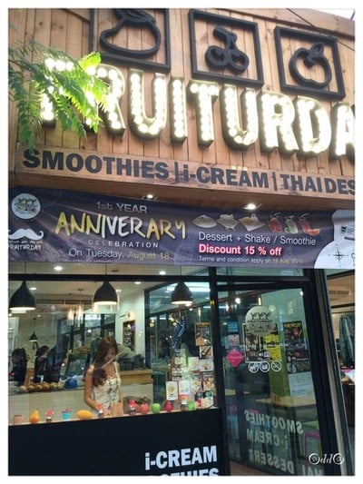 หน้าร้าน Fruitday นิมมานเหมินทร์