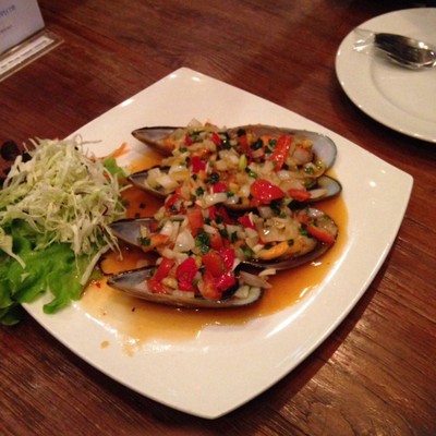 หอยนิวซีแลนด์อบสามรส