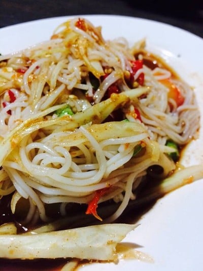 ตำซั่วปูปลาร้า