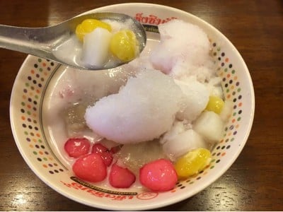 เมนูของร้าน เช็งซิมอี๊ ตลาดสวนหลวง