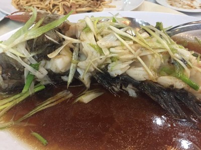 ปลาบู่นึ่งซีอิ้ว