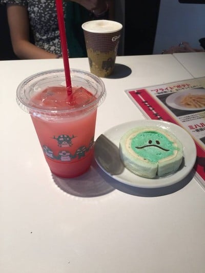 เมนูของร้าน Gundam Cafe' Akihabara