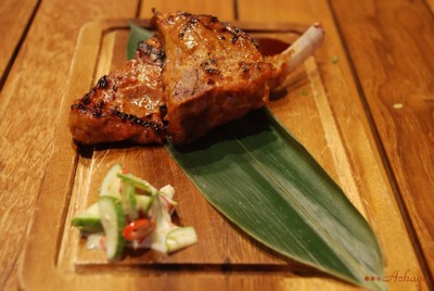 Kochujan lamb cutlet