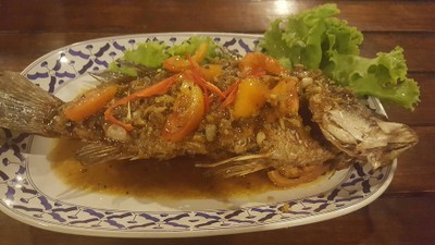 ปลากะพงสามรส