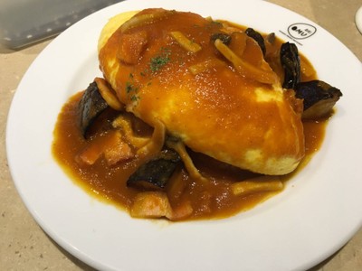 ข้าวห่อไข่หน้าเห็ด