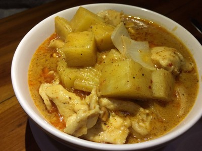 มัสมั่นไก่