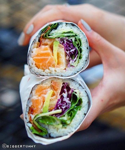 Salmon BLT