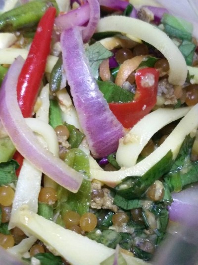 ยำไข่แมงดา