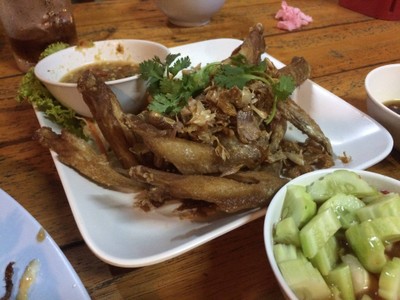 ปีกไก่ทอด