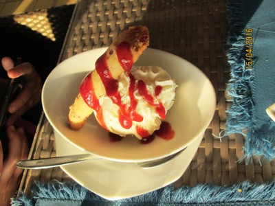 Yoghurt ice cream