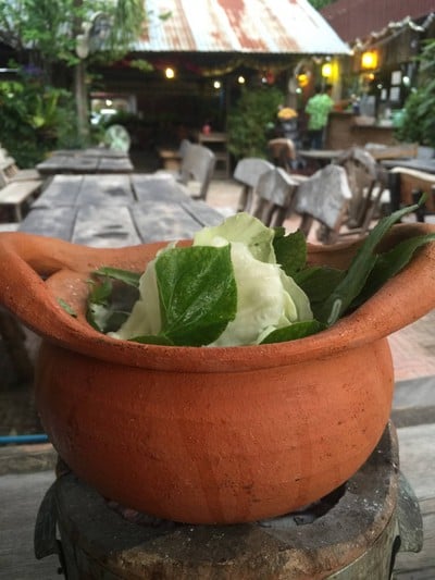 เมนูของร้าน ร้านอาหารตากหมอก