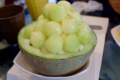 เมนูของร้าน บ้านไอติม