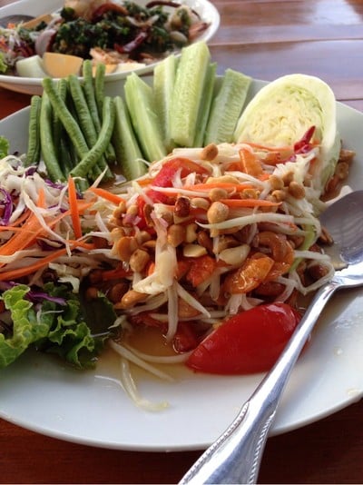 เมนูของร้าน สวนอาหารเกาะยอ เดอ ลากูน