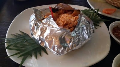 เมนูของร้าน บ้านระเบียงน้ำ & กุ้งแม่น้ำเผา Delivery