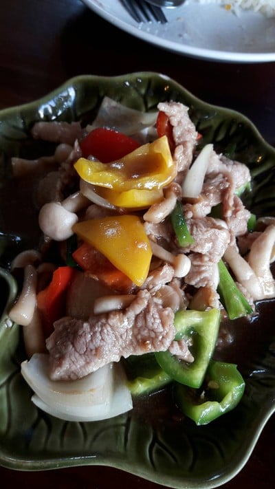 กวางผัดน้ำมันหอย