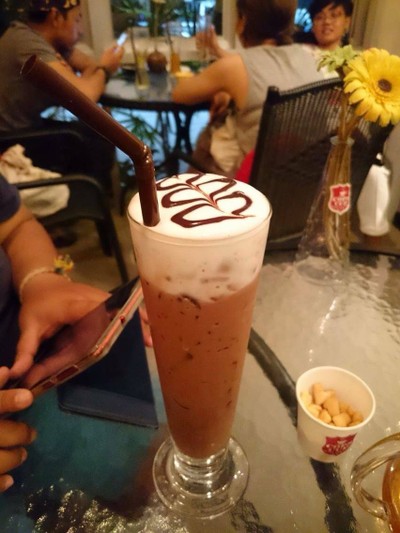 iced chocolate ..