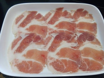 สันคอหมูสไลด์