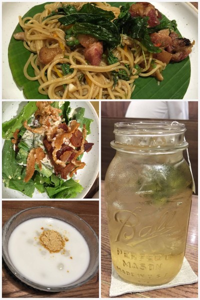 ชุดสปาเก็ตตี้ขาหมูกรอบผัดฉ่า