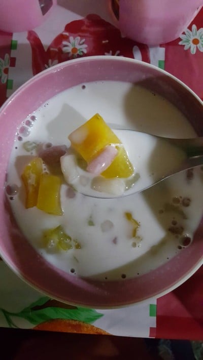 เมนูของร้าน บัวลอย หลัง มช