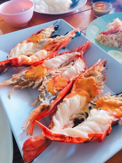 บ้านชิดกรุง กุ้งเผา