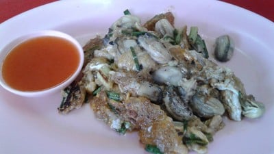 เมนูของร้าน นายหมงหอยทอด