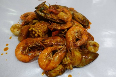Combo Mixed Seafood W Medley Sauce