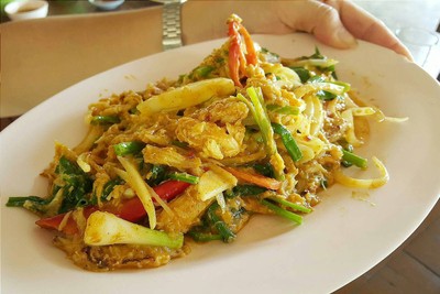 เนื้อปูผัดผงกะหรี่