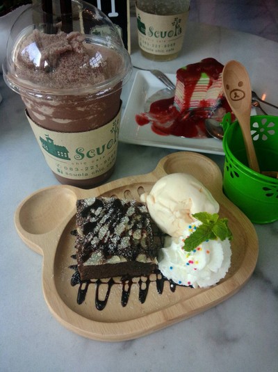 เมนูของร้าน Scuola