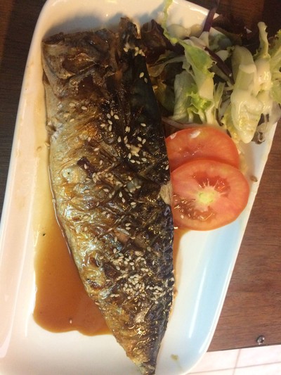 ปลาซะบะย่างซีอิ้ว