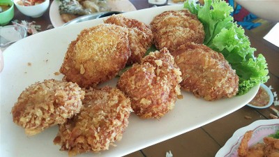 ทอดมันกุ้ง