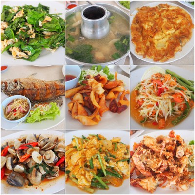 รวมๆ อาหารที่สั่ง